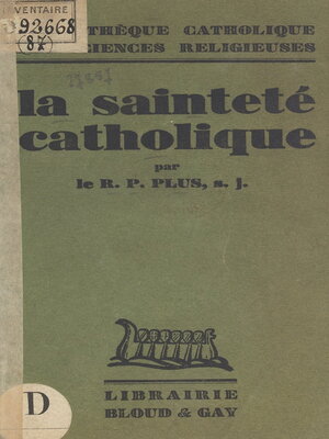 cover image of La sainteté catholique